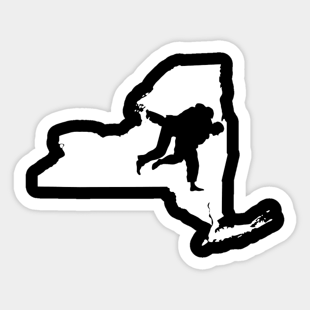 New York Judo Sticker by Ruiz Combat Grappling